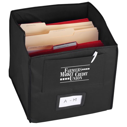 Non-Woven Storage Bin - Closeout Main Image