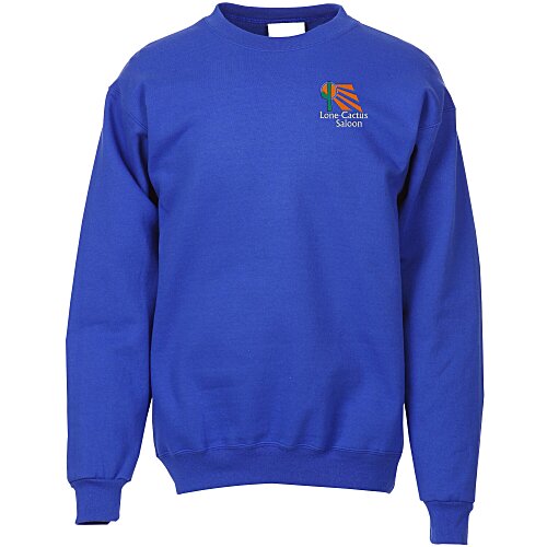 Hanes Ultimate Cotton Crew Sweatshirt - Embroidered Main Image