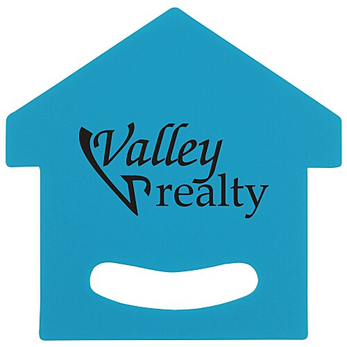 Breezin' Plastic Hand Fan - House Main Image