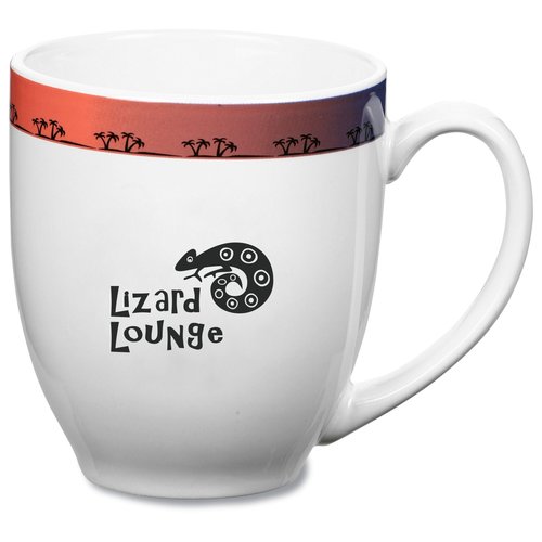 Jamaica Bistro Mug - 16 oz. - Palm - Closeout Main Image