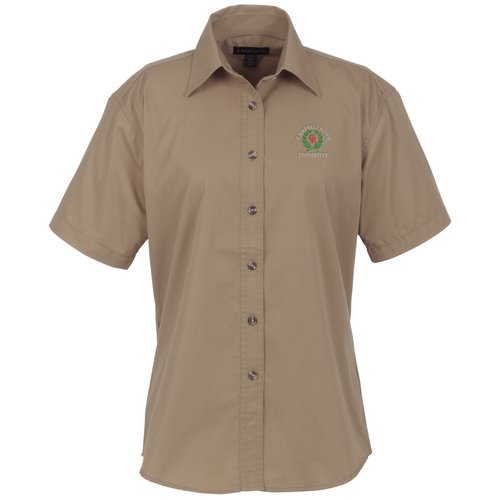Capulin EZ-Care SS Fine Line Twill Shirt - Ladies' Main Image