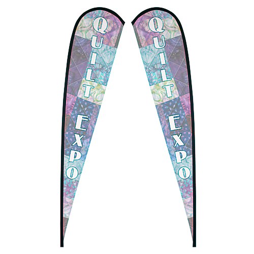 Sail Sign - 14' - Two Sided - Replacement Graphic Main Image