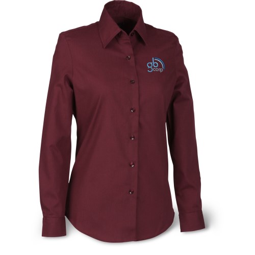 Soft Collar Poplin Shirt - Ladies' - 24 HR Main Image