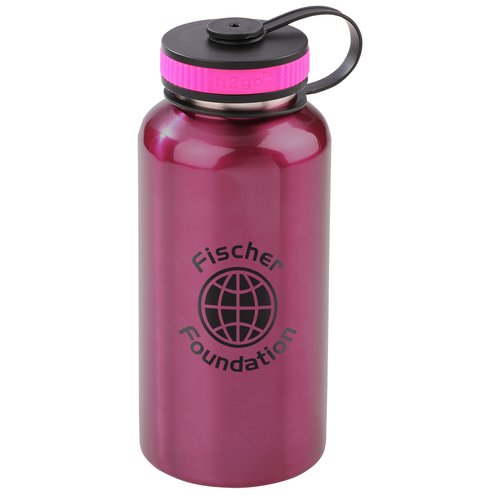 h2go Wide Stainless Sport Bottle - 40 oz.- Closeout Main Image