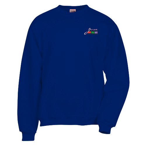 Jerzees Nublend Super Sweats Crew - Embroidered Main Image