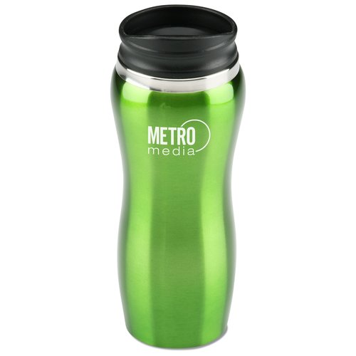 Maui Stainless Steel Tumbler - 14 oz. - Closeout Main Image