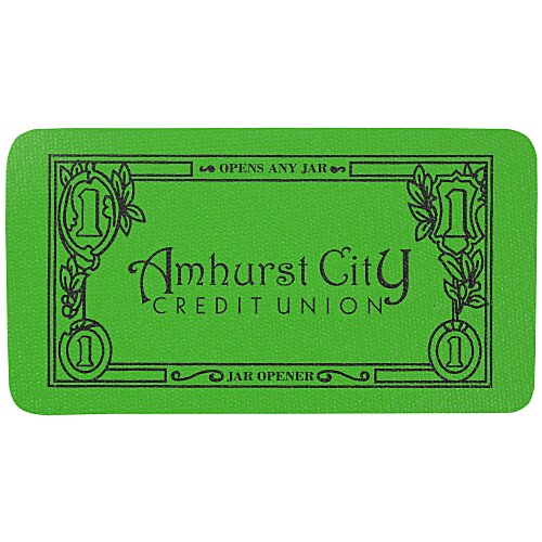 Cushioned Jar Opener - Dollar Bill Main Image