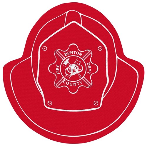 Cushioned Jar Opener - Fire Helmet Main Image