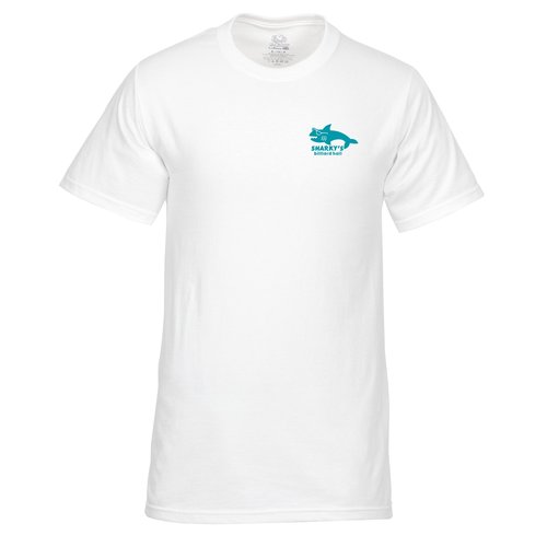 Fruit of the Loom Lofteez HD T-Shirt - Screen - White Main Image