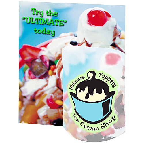 Wave Table Tent - Curve Main Image