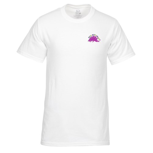 Fruit of the Loom Lofteez HD T-Shirt - Embroidered - White Main Image