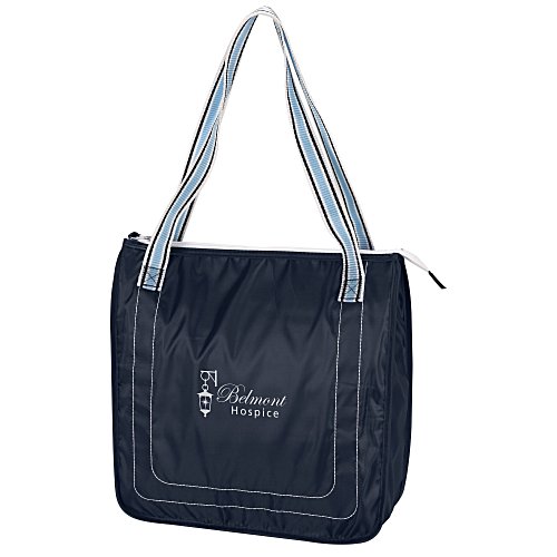 Color Band Cooler Tote - 24 hr Main Image