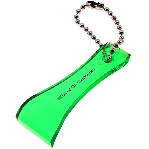 Lottery Scratcher Keychain - Translucent Main Image