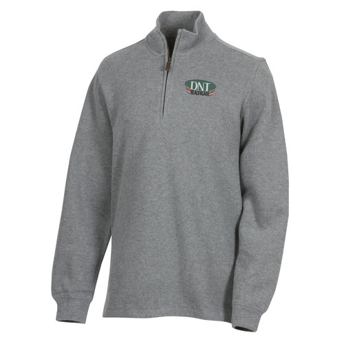 Portland 1/4 Zip Flat Back Pullover Main Image