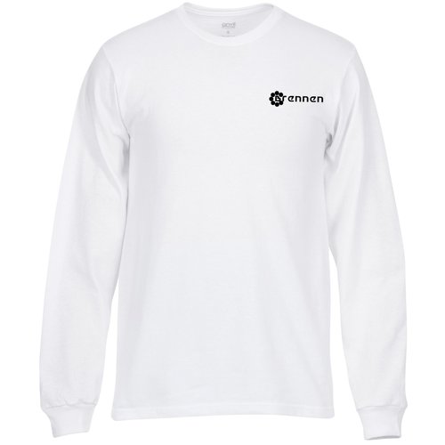Anvil American Classic LS Tee - White Main Image