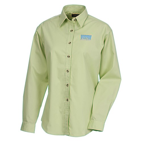 Capulin EZ-Care Fine Line Twill Shirt - Ladies' - 24 hr Main Image