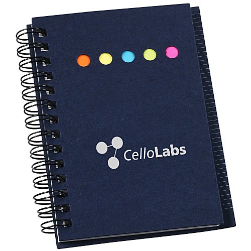 Mini Memo Book with Flags and Ruler - 24 hr Main Image