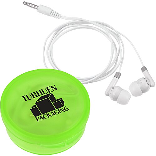 Earbuds with Traveler Case Main Image