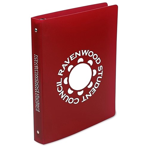 Translucent Polypropylene Binder - 1" Main Image