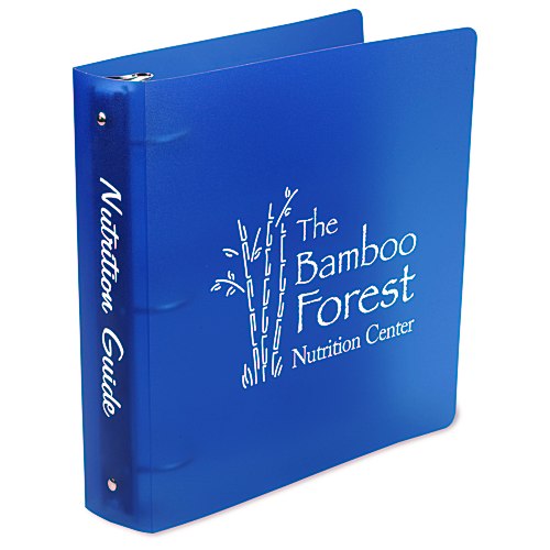Translucent Polypropylene Binder - 2" Main Image