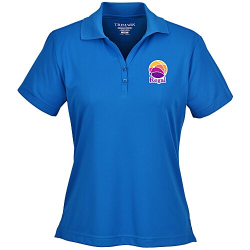 Moreno Textured Micro Polo - Ladies' - TE Transfer Main Image