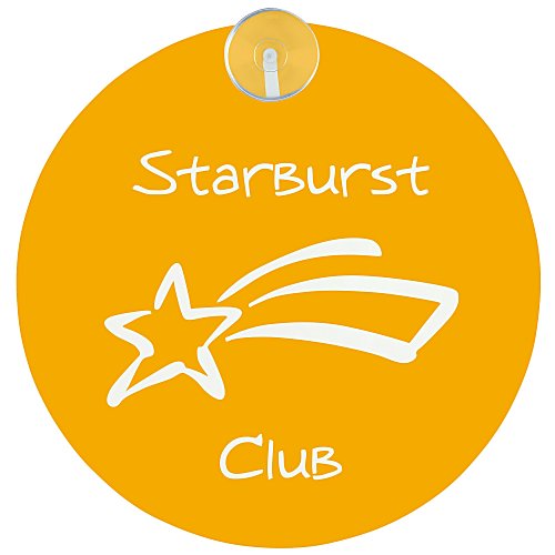Window Sign - Round - Paper - Color Main Image