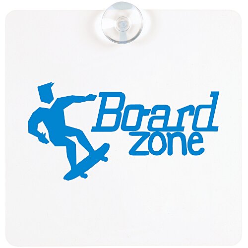Window Sign - Square - Paper - White Main Image