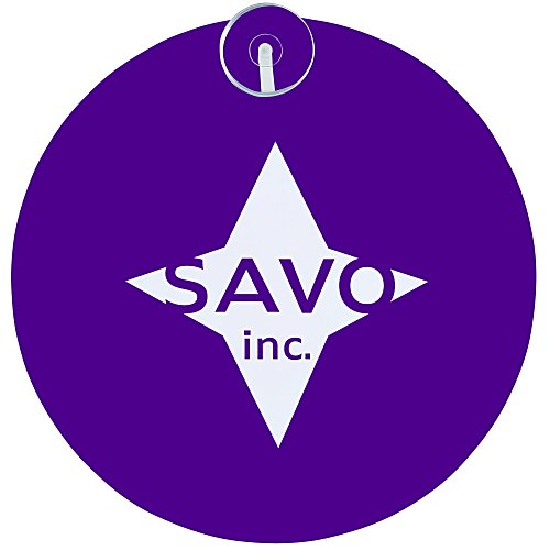 Window Sign - Round - Plastic - Color Main Image