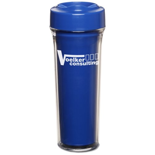 Silver Shield Antimicrobial Tumbler - 14 oz. - Closeout Main Image