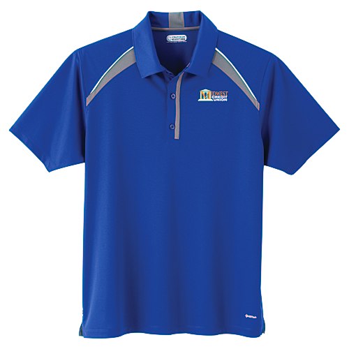 Quinn Colorblock Textured Polo - Men's - TE Transfer Main Image