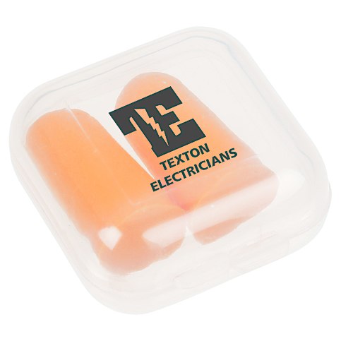 Ear Plugs in Case Main Image
