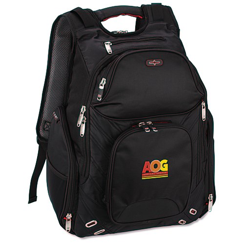 elleven Amped Checkpoint-Friendly Laptop Backpack - Embroidered Main Image