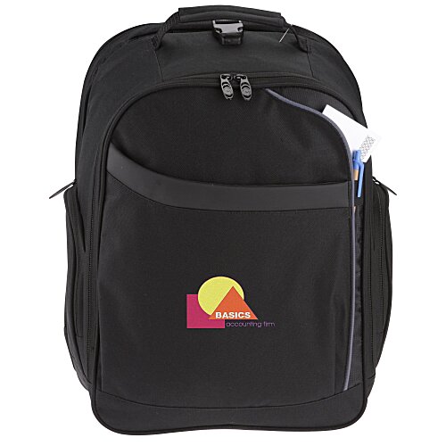 Checkmate Checkpoint Friendly Laptop Backpack - Embroidered Main Image