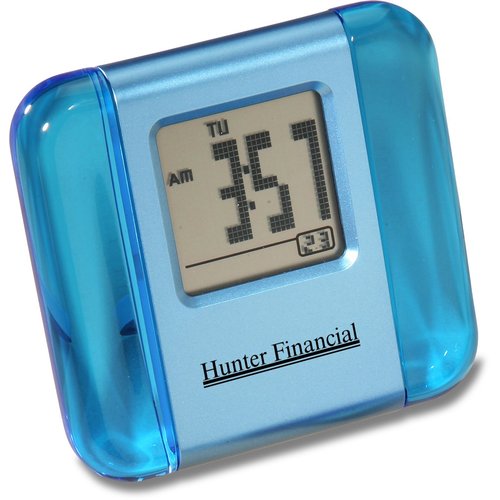 Solara Polished Clock - Closeout Main Image