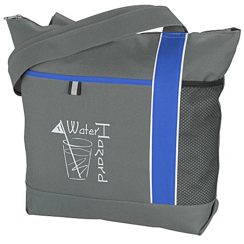 Cityscape Zippered Tote Main Image