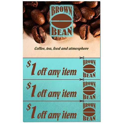 Coupon Card with Magnet Main Image