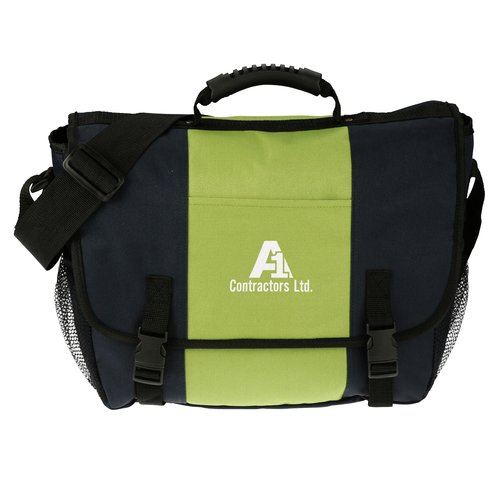 4imprint Messenger Bag - Screen - Closeout Main Image