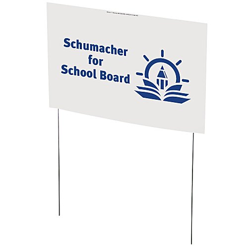 Double Sided Yard Sign - 16 x 26" Main Image