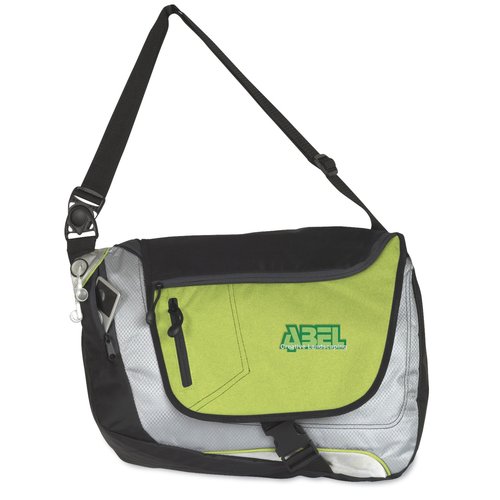 Fast Lane Convertible Messenger Bag - Embroidered Main Image