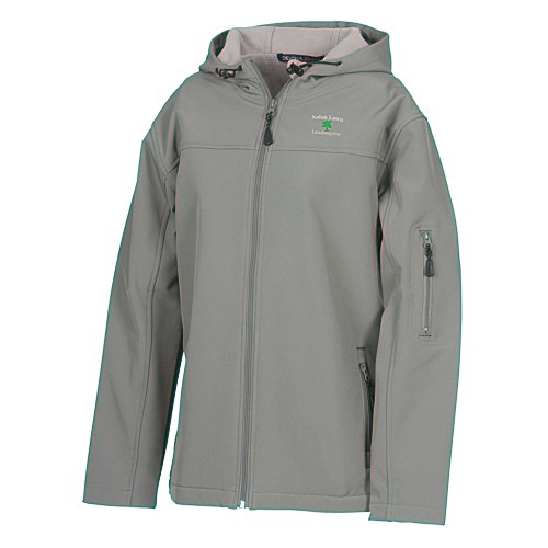 Devon & Jones Hooded Soft Shell Jacket - Ladies' Main Image