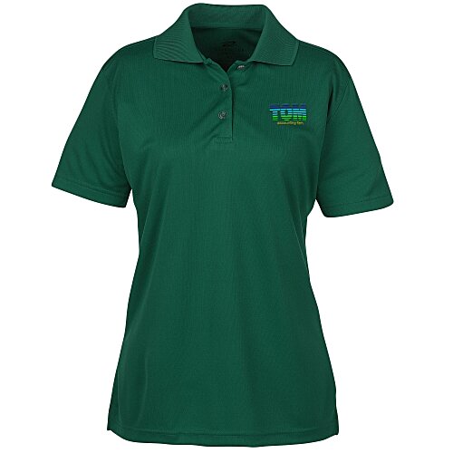 Cool & Dry Button Placket Sport Polo - Ladies' Main Image