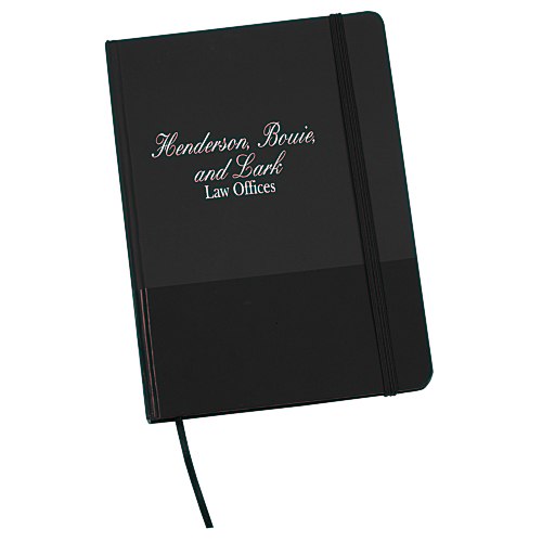 Matte Banded Journal - 7-1/8" x 5-1/8" - 24 hr Main Image
