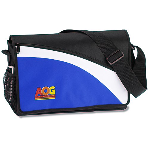 Stockholm Laptop Messenger - Embroidered Main Image