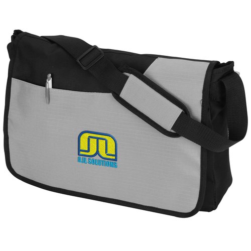 Front Pocket Messenger - Embroidered Main Image