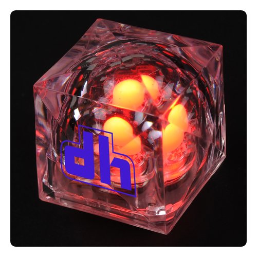 Crystal Light Up Ice Cube - Red Main Image