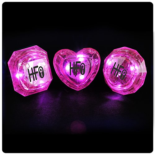 Gem Light-Up Ring – Assorted Cut Main Image
