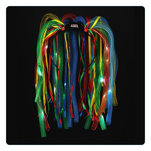 LED Noodle Headband - Multicolor Main Image