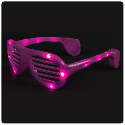 Light-Up Slotted Glasses Main Image
