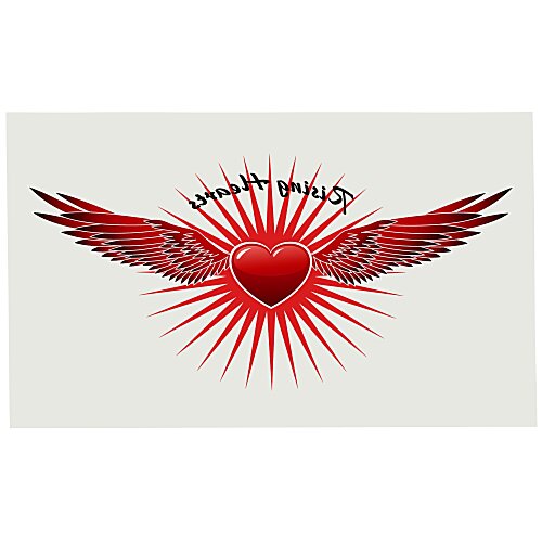 Custom Temporary Tattoo - 1 1/2 inches x 2 1/2 inches Main Image