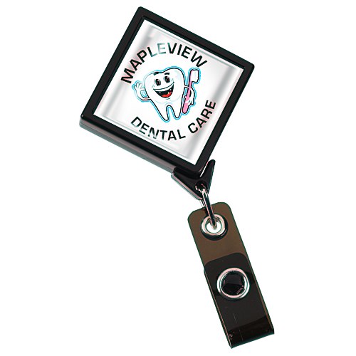 Jumbo Retractable Badge Holder - 40" - Diamond Main Image